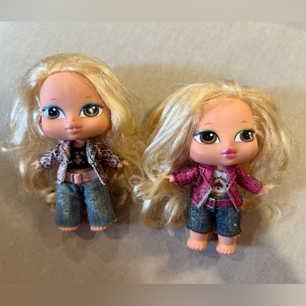 Bratz Babyz Twiins Krysta & Lela Dolls 3rd edition Rare